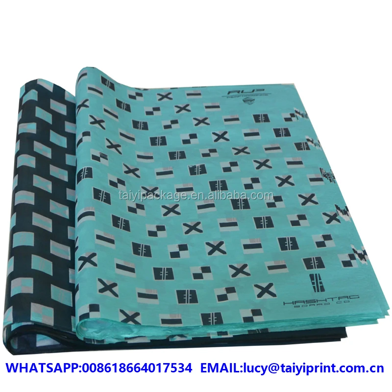 printed wax tissue paper for flowers