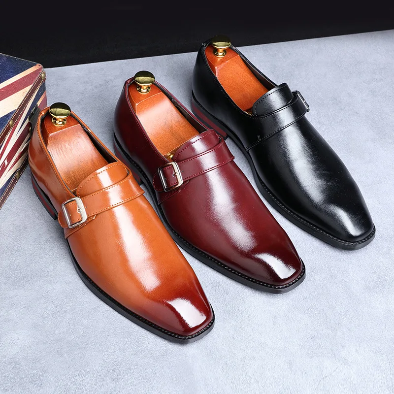 

PDEP factory direct wholesale dresss shoes for men, slip on loafer shoes OEM customize shoes men, Black,brown,wine red,gray