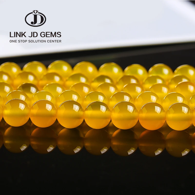 

Yellow Agate Beads Size 4/6/8/10/12/14 mm Matte Round Onyx Loose Beads Semi-Finished Bracelet Beads Accessory For Jewelry Making