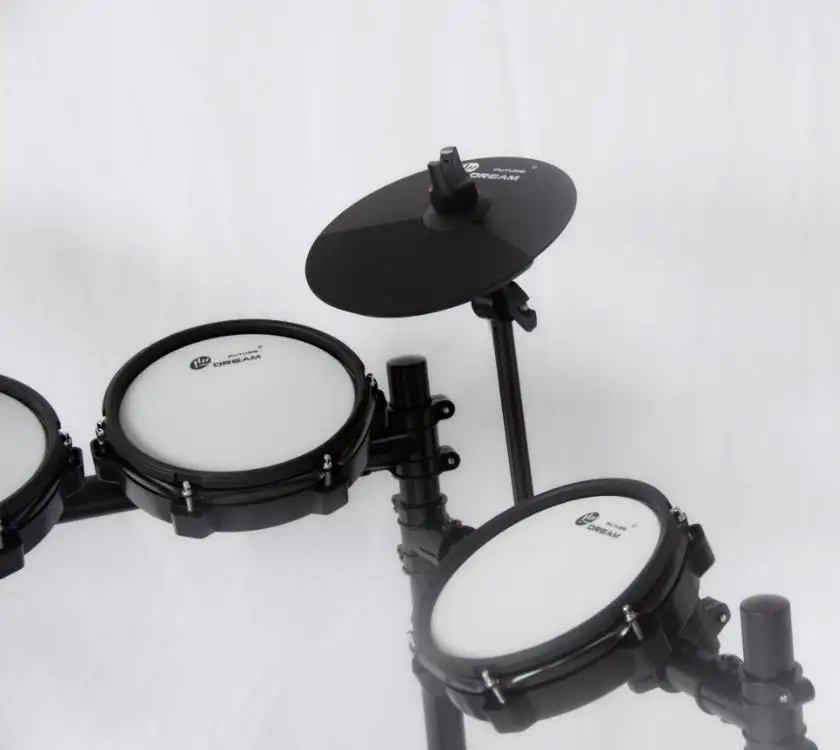 
HY503 Electronic Digital Silica Gel Drum kit in 6 drums and 4 Cymbals 
