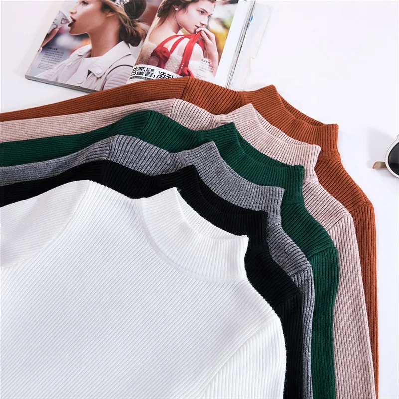 

Women's Long Sleeve Inside Autumn Winter Korean Version Of The New Foreign Style Joker