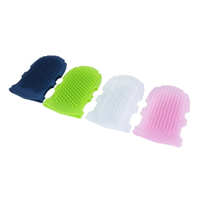 

Private Label Bath Silicone Body Cleaner Glove Body Shower Gloves, Blue, pink, green, white