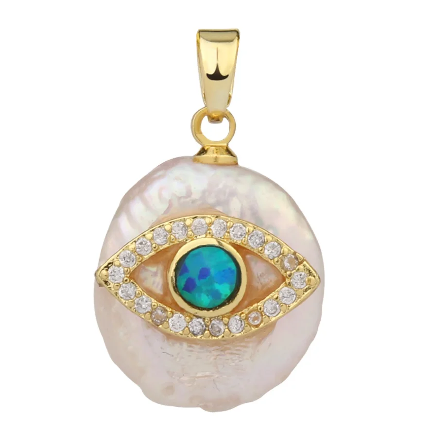 

CSJA 2021 Fashion Hot Selling Small Size Evil Eye Pendants Necklace