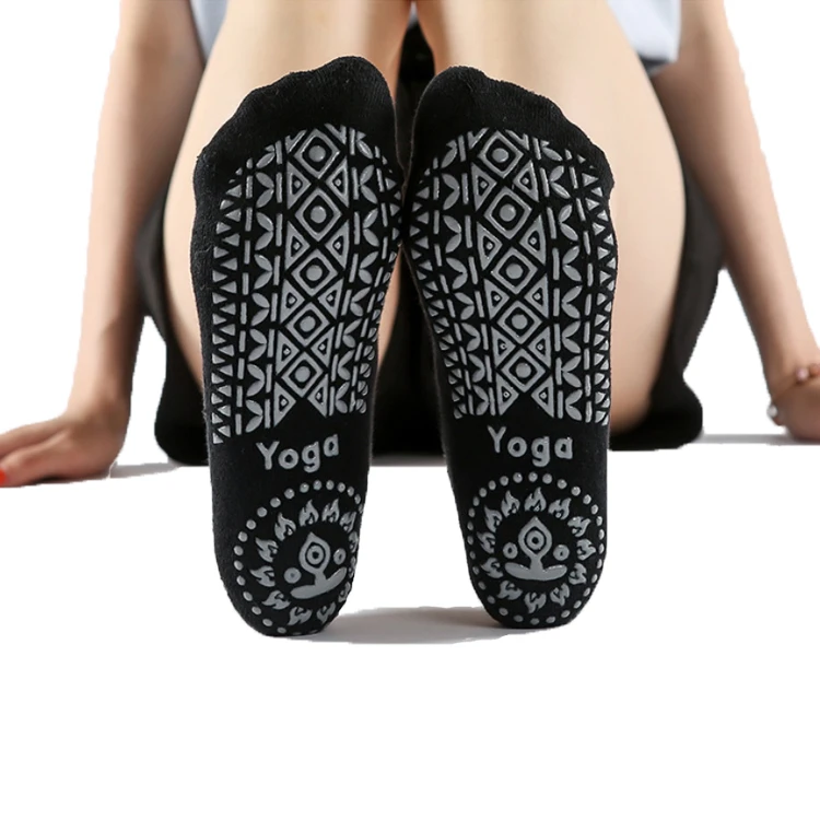 

Wholesale Women Gym Fitness Pilates Socks Dance Sports Exercise Anti Slip Grip Socks Non Slip Yoga Socks, Picture