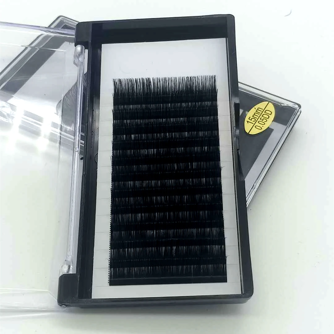 

LASHAP faux mink eyelash extension Silk Mink Individual Supplies Korean Volume Private Label Eyelash J B C CC D DD Custom LOGO, Natural black