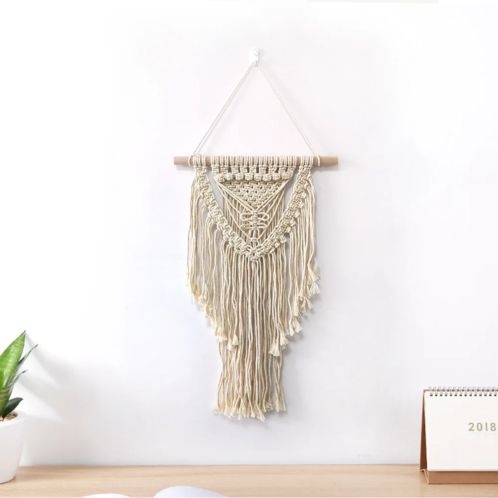 

High Quality Handcrafted Cotton Woven Home Decor Wall Hanging Macrame Tapestry