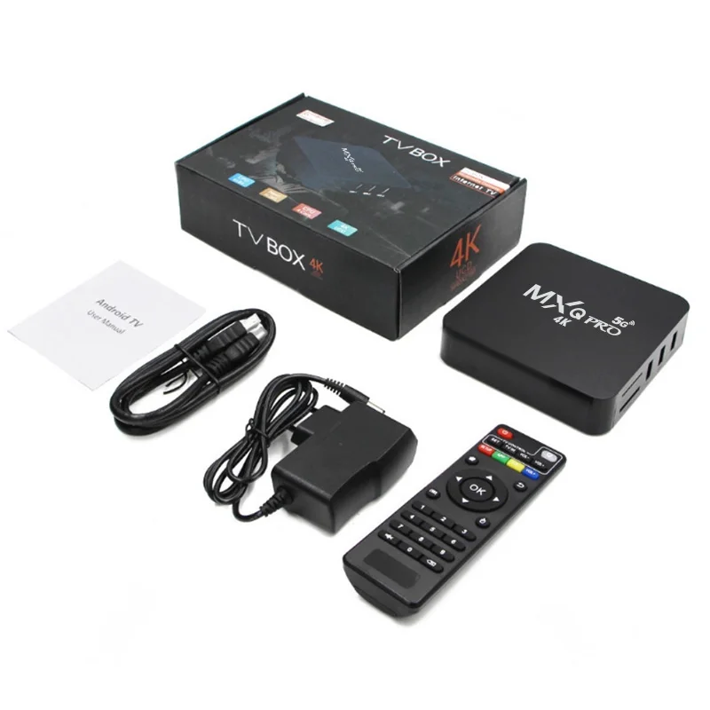 

2021 NEW Smart TV BOX Android 10.0 MXQ PRO 4K Android TV BOX Rockchip Quad Core 2GB 16GB 4K HD 2.4 5G Wifi Set Top Box