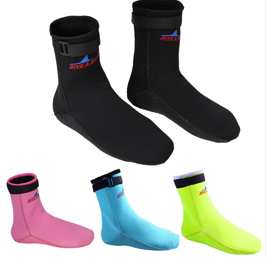 

3MM Neoprene Beach Socks Wear in Sand Playing Volleyball & Soccer or as Booties for Snorkeling, Diving & Watersports