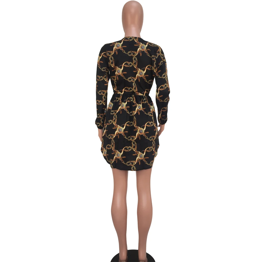 Wholesale Plus Size Ladies Blouse Dress Long Blouse Women 2020