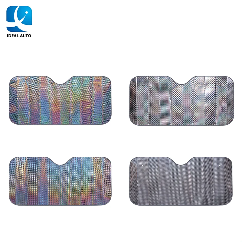 
printed car sun shade foldable car sunshade windshield sunshade factory 
