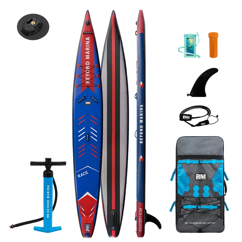 Cheap PVC Drop Stitch Stand up Paddle Board Inflatable Race Sup Board