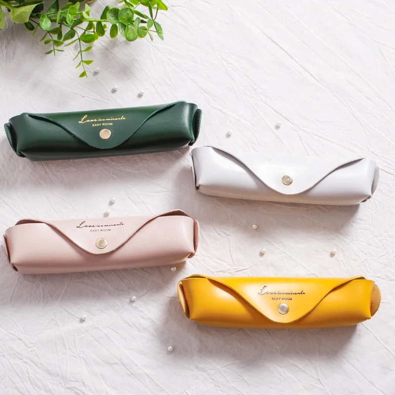 

Cute small makeup brush organizer travel toiletry cosmetic bag Eco-friendly PU artificial Leather bolsa de cosmeticos