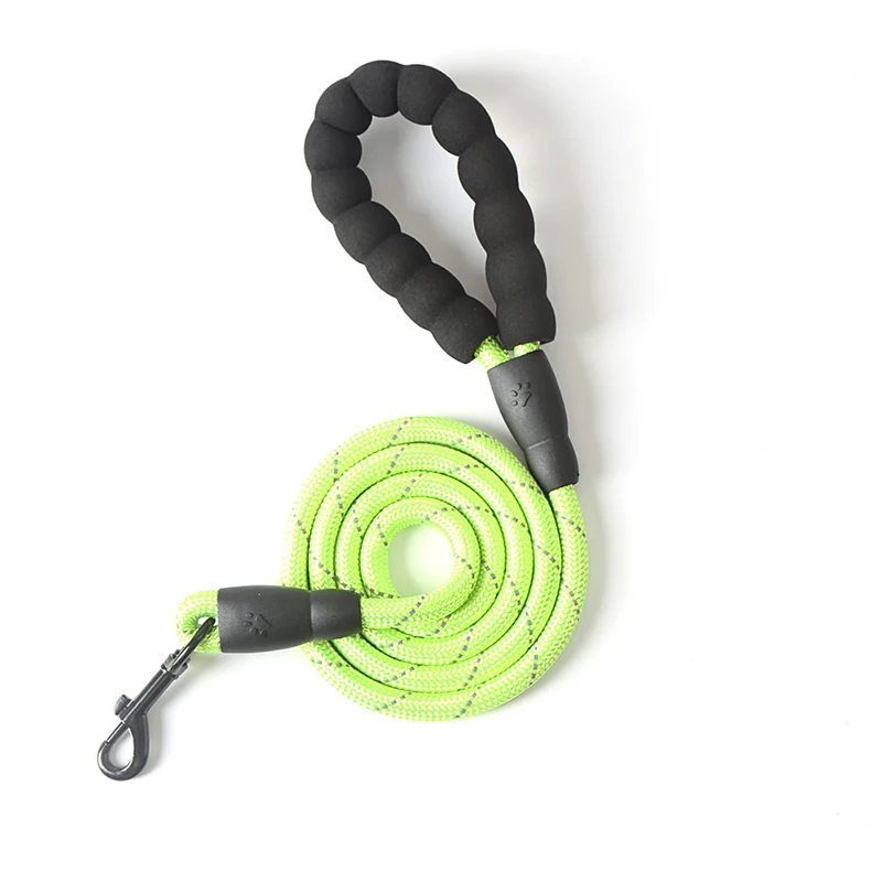 

Dog Walking Leashes Factory Direct Selling Durable Pets Collar Belts Puppy Reflective Nylon Outdoor Training Running Rope