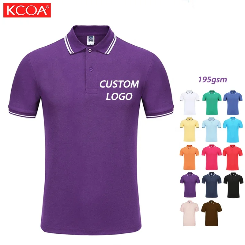 

Fast Delivery Basic Design Unisex 195GSM Sport Golf Polo Shirt Quick Dry, 14 colors or custom colors