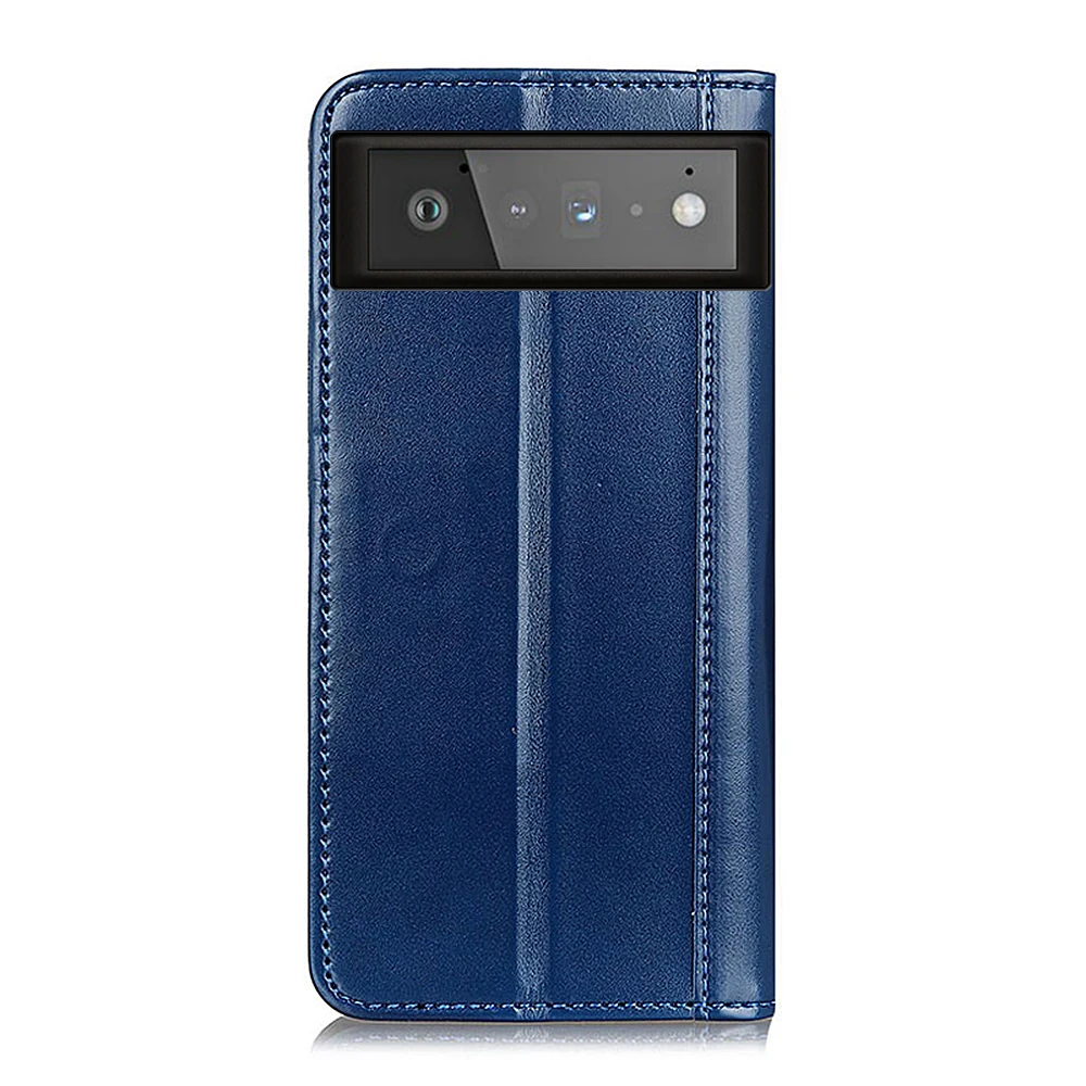 

Magnetic Pearlescent pattern PU Leather Flip Wallet Case For Google PIXEL 6 With Stand Card Slots, As pictures