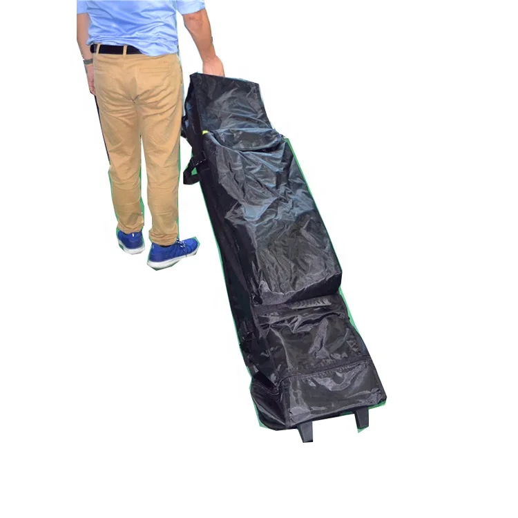 

Feamont OEM wholesale heavy duty folding tent wheeled carry bag, Black