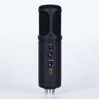 

wholesaler wired professional studio recording USB condenser microphone for Computer pc gaming