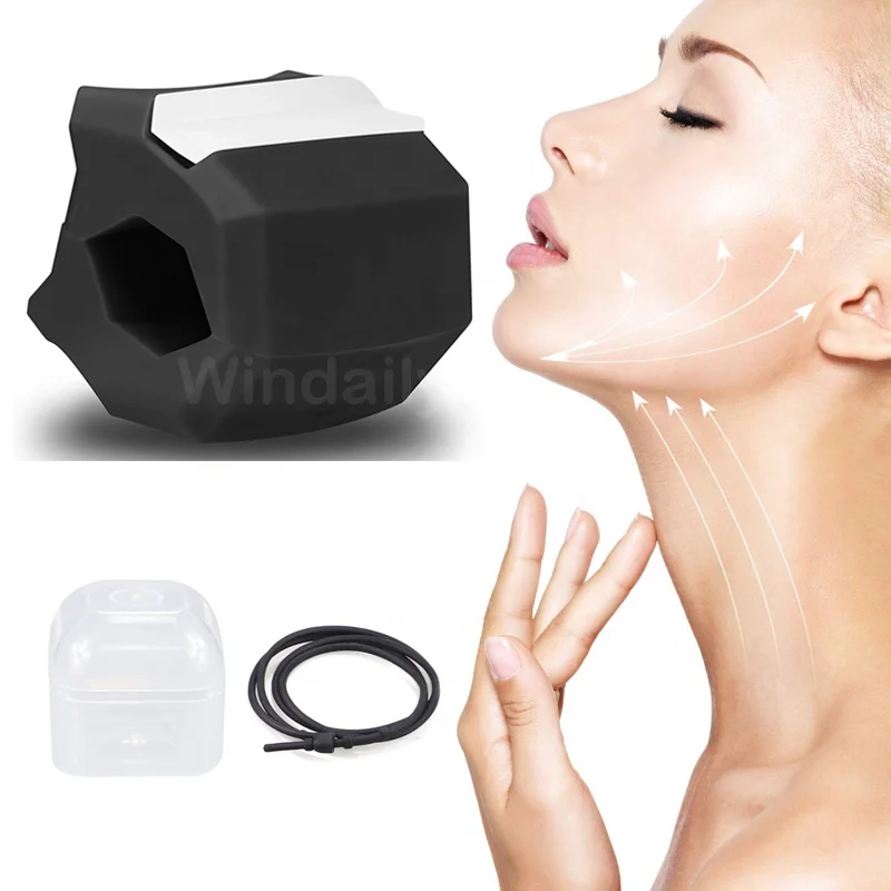 

Jawline Exerciser Face Jaw Exercise Neck Toner Tightening Facial Contour Double Chin Reducer Eliminator For Men & Women, Black/blue/purple