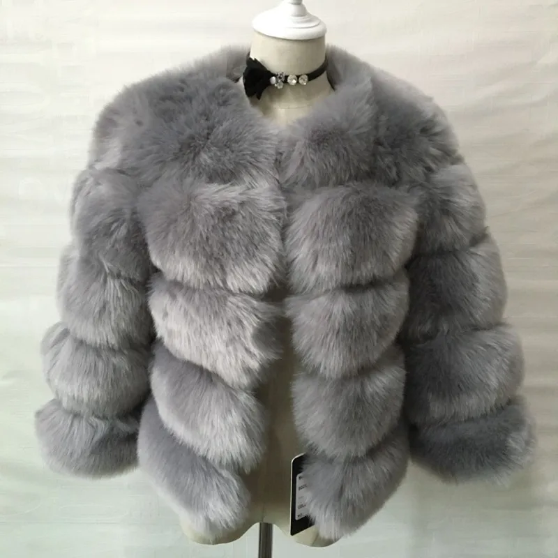

2021 New Arrival Factory Wholesale Faux Fur Coat Winter Women Custom Faux Fur Coat Warm Faux Fur Coat