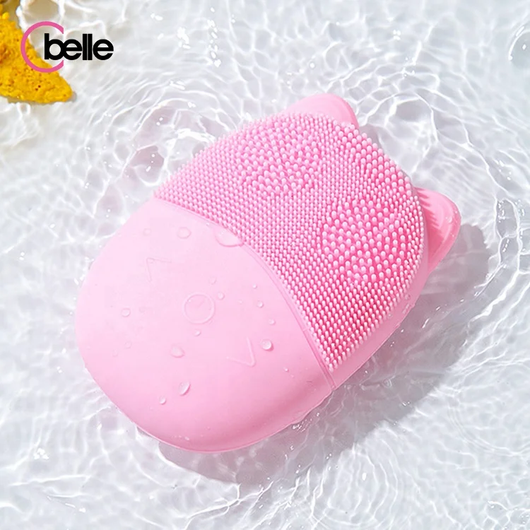 
Beauty And Personal Bear Silicone Automatic Mini Face Cleansing Brush For Face Exfoliation Electric Scrub The Best Facial Brush 