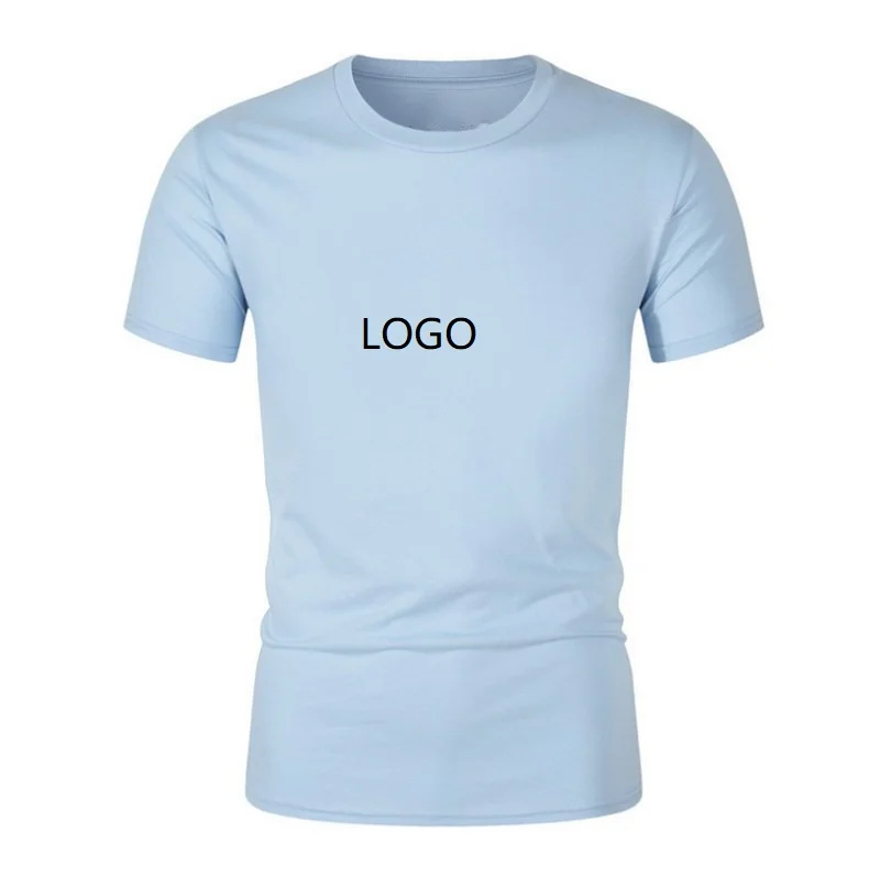 

Wholesale Custom China Supplier High Quality Luxury Organic Cotton Fitness Slim T-Shirts Blank T- shirts For Men