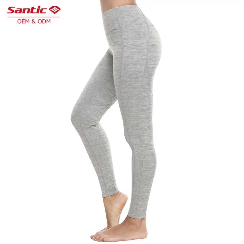 

Wholesale Recyled-fabric ankle 7/8 pants active for women, Black