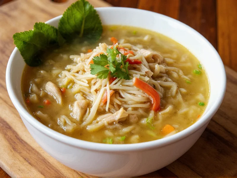 Chicken Sotanghon Soup: Authentic Filipino Recipe Guide