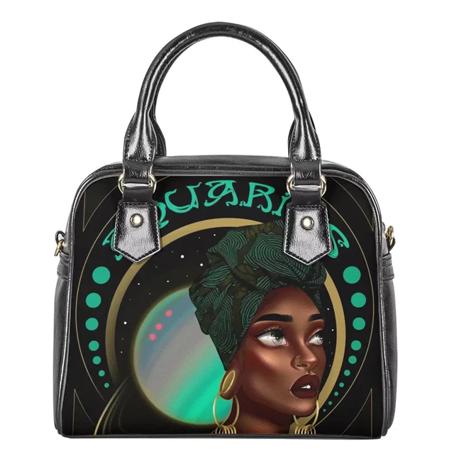 

Drop shipping Cheap Handbags Cartoon African Girl Casual Small tote bag For Women Waterproof and wear-resistant crossbody bags, Customized color
