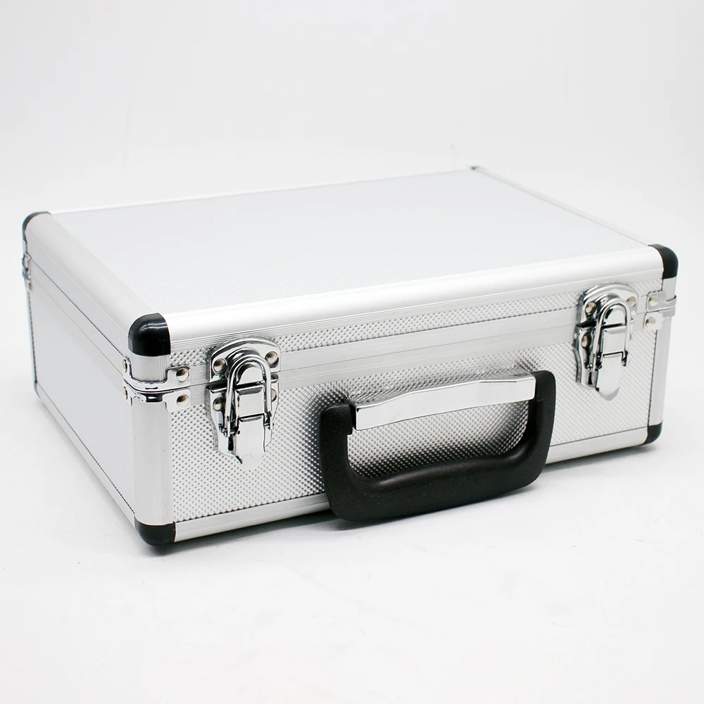 

Customizable Size Portable File Box With Code Lock Hard Instruments Equipment Aluminum Alloy Flight Carry Case