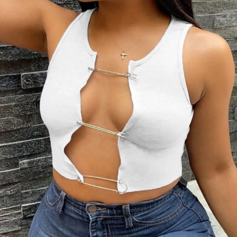 

New Arrival Solid Color Sexy Fashion Cropped Tank Tops Women Good Quality Boutique Crop Tops, As picture shown or customized following customer design