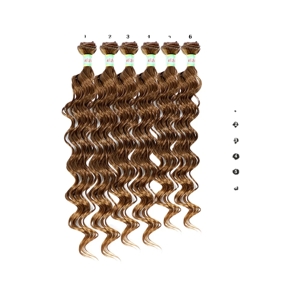 

Synthetic Hair pack bundles Curly Weave Italian curl Wholesales Blonde 100% High Temperature Fiber Hair Extension, 1b/#2/#4/613blonde/obmre