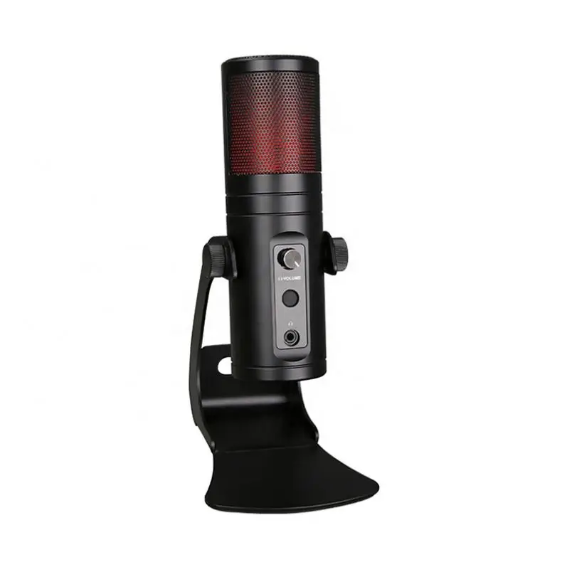 

With Condenser Set Microphone For Video Recording, Black