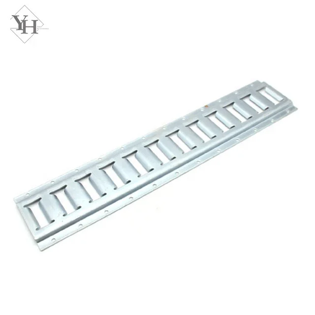 High Quality Truck Galvanized 5' Slotted Horizontal E Track Rail Buy