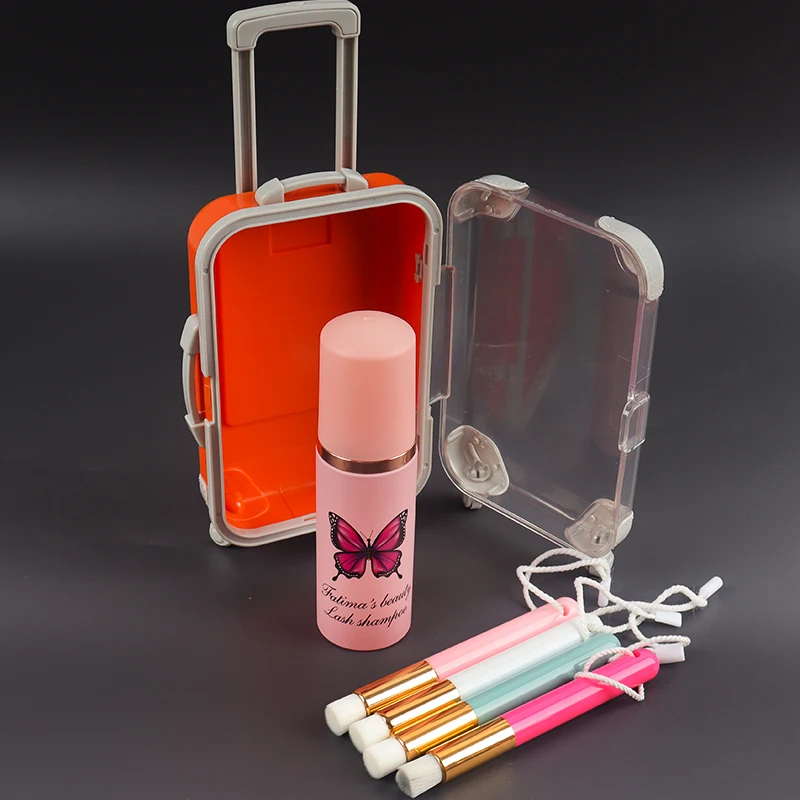 

private label cleaner vendor remover lash glue removal magnetic eyelash remover eyelash extension