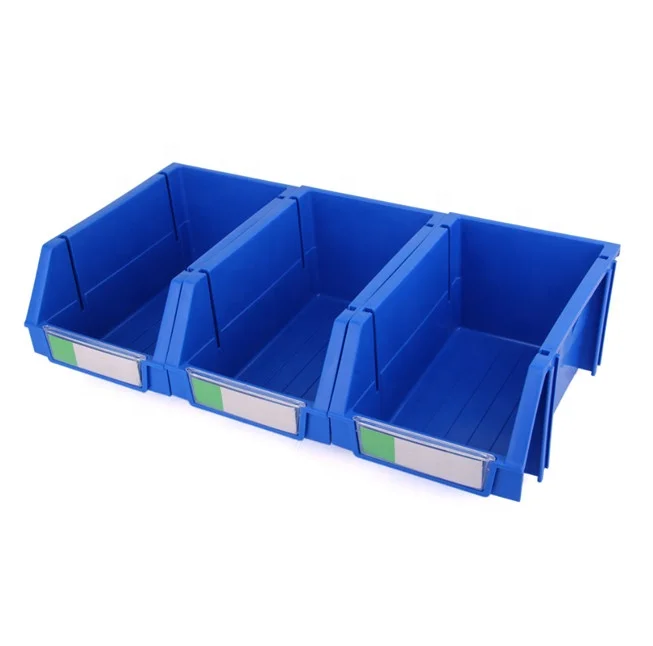 

industrial plastic stackable storage bin& box for tool parts bins, Red | yellow | blue | green | white | clear