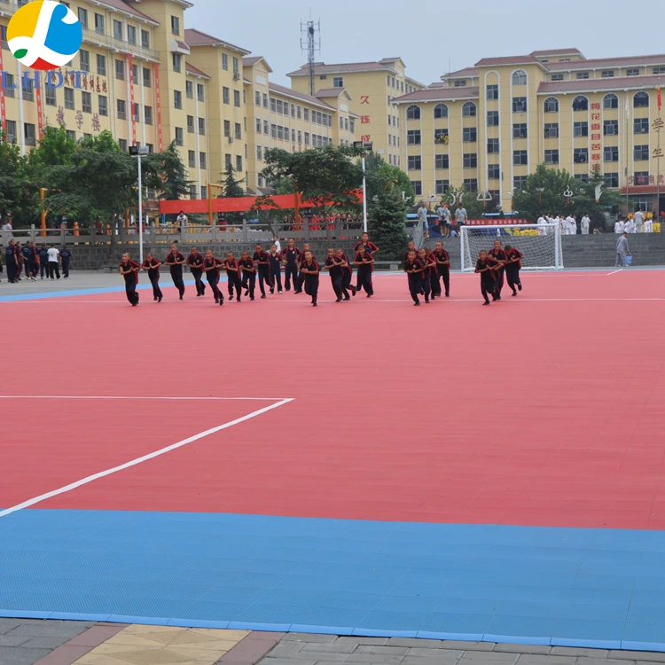 

pp plastic outdoor synthetic interlocking outdoor portable sports flooring removable hockey court tiles, Black, white, grey, blue, green, yellow, red, orange