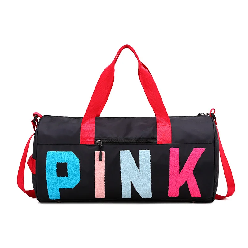 

Customized Logo Large Capacity Sporty Crossbody Gym Duffel Duffle Bag