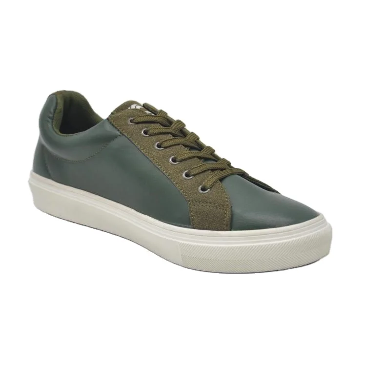 

Trendy green color shoes with lace man's foot wear in Guangzhou
