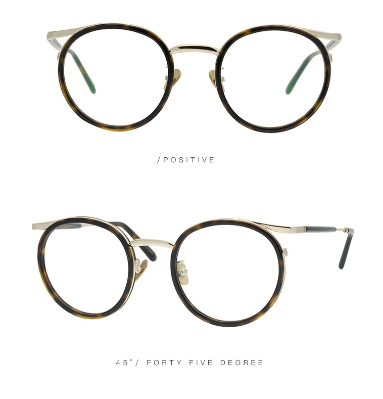 Fashion Hand Polished China Glasses Titan Nitinol Eyeglass Frame - Buy ...