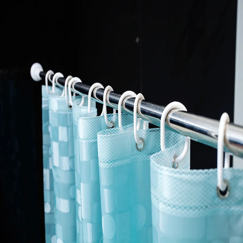 

i@home wholesale mildew resistant blue peva bath shower curtain