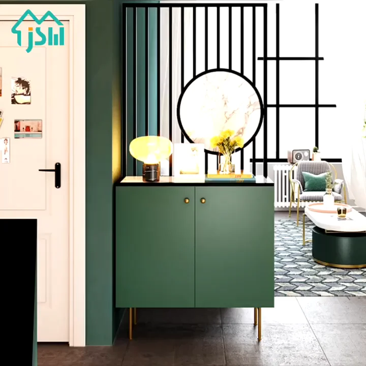 Wholesale Home Furniture Partition Green Living Room Storage