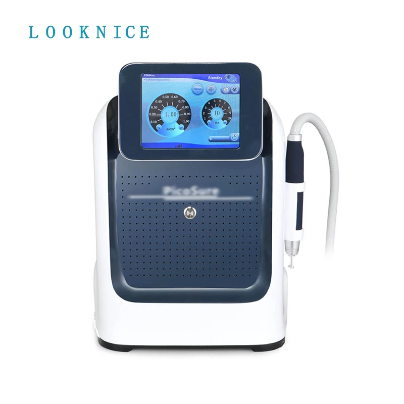 

LOOKNICE Carbon Laser Peel 755nm Picosecond Laser Pigmentation Removal Machine For Spot /Freckle /Tattoo Removal