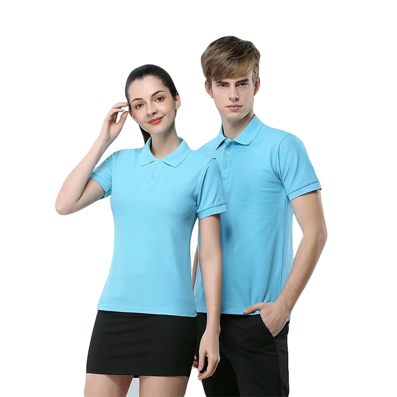 

Custom Quick-drying T Shirts For Men Women Short Sleeves Cotton Polo Shirts With Custom Logo