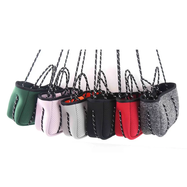 

2021 mini tote neoprene bag kids Women shoulder Custom made neoprene Crossbody messenger Bag