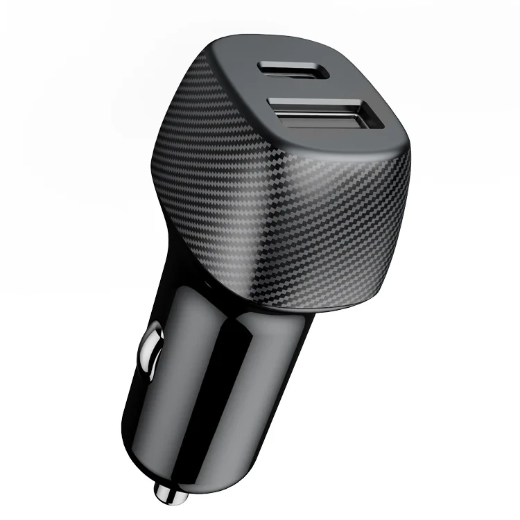 

Usb-C Usbc 30W Vehicle Typec Type C Pd Fast Charge A 3A Typc Usb Type-C Car Charger