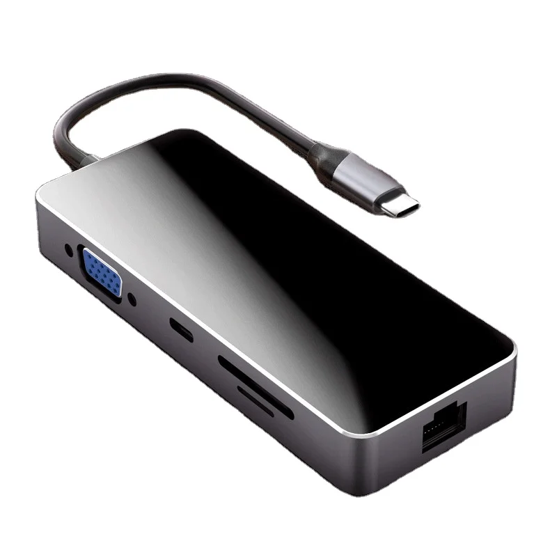

Factory Cheap Price Type Mini 8 In 1 C Hub Laptop Docking Station Usb, Support oem