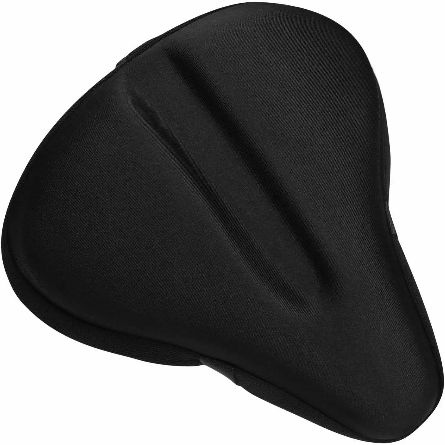 

Woman and Man Wide Gel Soft Pad Most Comfortable Exercise Bicycle Saddle Cover Large Bike Seat Cushion