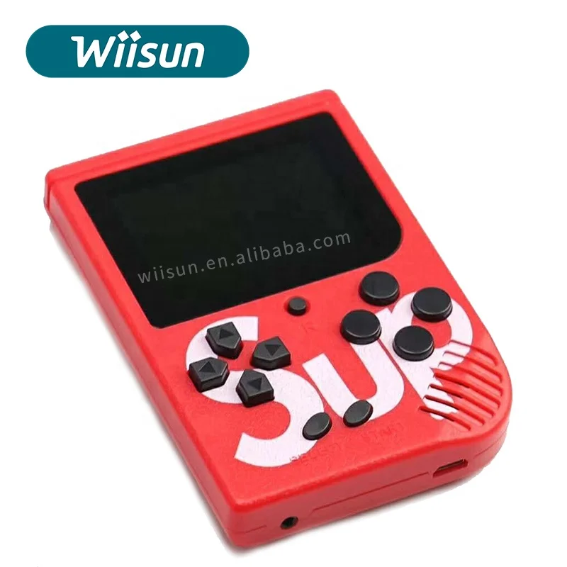 

Mini Game Machine Mini Pocket for SUP consola de juegos Handheld Game Player LCD Portable 400 in 1 Game Console, Red,blue,white,black,yellow
