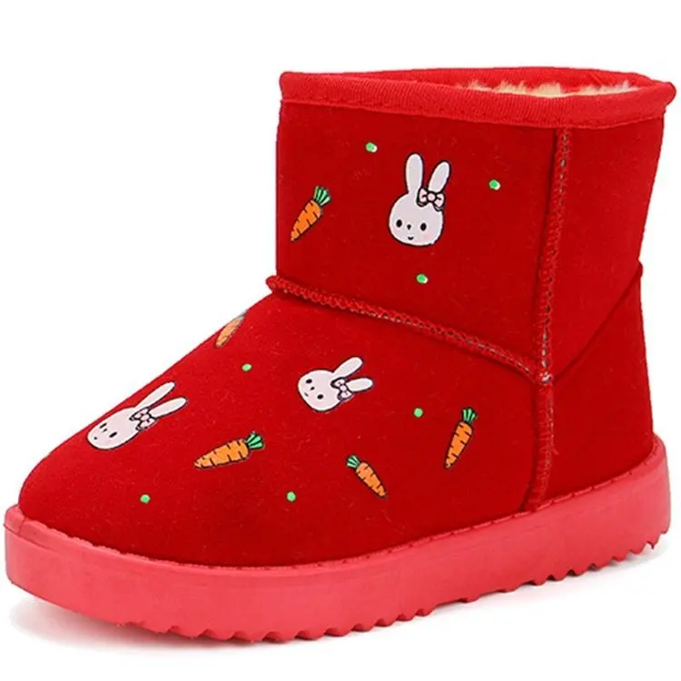 

Children cartoon snow boots warm comfortable fashion shoes for men and women, Customized