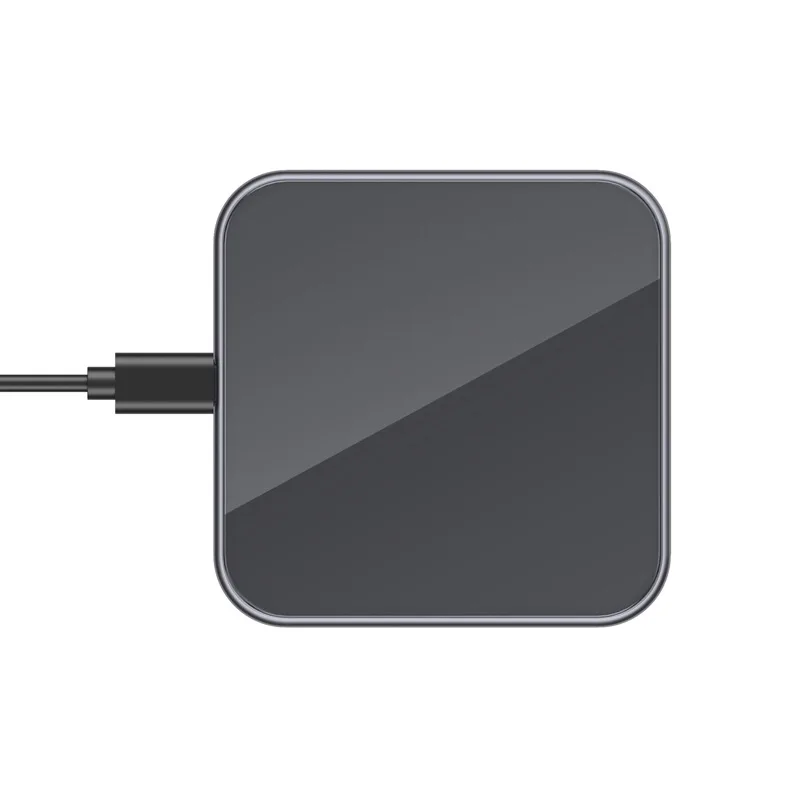 

Ultra Slim Charging Pad Universal Wireless Phone Chargers, Black white
